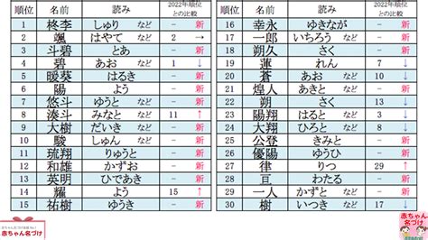 日本男仔名|2024年 男の子赤ちゃんの名前ランキング100